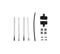 Adaptador de soporte de asiento Ortlieb Quick Rack Para cuadros sin ojal roscado