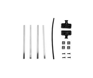 Kit adaptador Ortlieb Quick Rack Seat Stay (negro)
