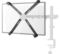 Kit Adaptador para Soporte de Monitor 13 - 27 Máx. 8Kg (Negro) - NEDIS