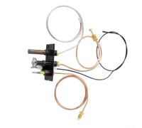 Kit Adaptador Quemador para piloto Metal para Chimenea Gas Kit | Termopar 36 pulgadas, detección llama continua, compatible para lpg gas natural, instalación empotrada sencilla
