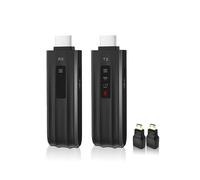 Kit Adaptador y Extensor de Transmisor y Receptor de Video Inalámbrico Compatible con para de 1080P, 50 M y 5,8 G para Computadora Portátil y TV