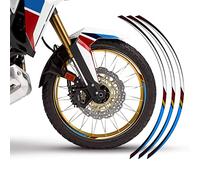 Kit adhesivos para 2 llantas compatible con Honda Africa Twin CRF 1100 L Adventure Sports 2019-2022 CI-036(NWS) (tricolor)
