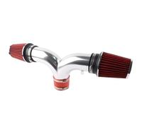 Kit Admisión Directa Performance Para 2001-2004 Para Chevy Para Corvette Para C5 5.7L V8 Piezas De Tomas Aire Kit Admisión Frío Rojo Frontal Doble Ram Corto Aluminio