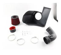 Kit Admisión Rendimiento Coche Para 2,0 T B48 F20 F21 F22 F23 F30 F31 F32 120i 125i 220i 230i 320i 420i 430i BW-B4801 Kit De Inducción Cubierta Transparente Rendimiento(W black top cover)