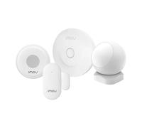 Kit Alarma Conectada con Detector de Movimiento Sensores de Apertura y Sirena