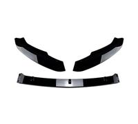 Kit alerón Delantero para Skoda para Superb B8 III 3V3 3V5 2015-2019 Tuning Coche Parachoques Delantero Labio Cuerpo Kit Spoiler Canard Divisor Difusor(Glossy Black)