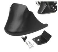 Kit Alerón Lateral Moto Alerón Lantero Inferior Negro Motocicleta para Sportster XL Iron 883 1200 Guardabarros Flector Aire Carenado Mentón.(Negro Mate)