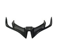 Kit Alerón Lateral Moto Cubierta Protectora De Aleta Carenado Delantero Motocicleta ABS Protección Inferior(Carbon Pattern)