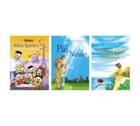 Kit Allan Kardec princípios e valores + Pai Nosso + Alvorada cristã