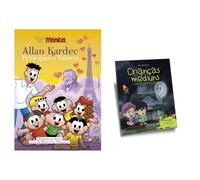 Kit Allan Kardec princípios e valores - Turma da Mônica + Crianças médiuns