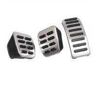 Kit Almohadillas Pedales Coche Para SEAT Para Leon 1M Para Toledo 1L Y 1M Pedales Coche Reposapiés Pedal Muerto Acero Inoxidable(MT 3PCS)