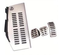 Kit Almohadillas Pedales Coche Para SEAT Para Leon 1M Para Toledo 1L Y 1M Pedales Coche Reposapiés Pedal Muerto Acero Inoxidable(MT 4PCS)
