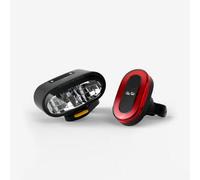 Kit Alumbrado Bicicleta ST930 Potente Recarga USB Sensor Desaceleración Talla única