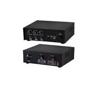 Pack Amplificador PA 30W RMS 12/220V + Bocina 25W RMS + Micrófono