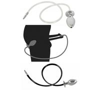 Kit anal uretral pene tapón set dilatador anal uretral de acero y silicona