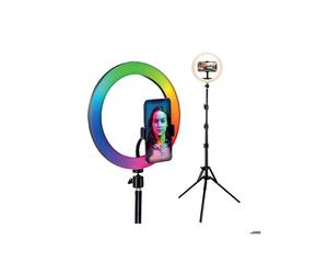 Kit Anillo Luminoso - BigBen Connected - 26cm - 3 niveles de luminosidad - Trípode 1,6m - Compatible con smartphone