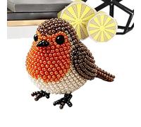 Kit Animal De Abalorios,Pájaro Adorable Para Principiantes - Kit DIY Animales 3D,Para Colgante Mochila, Decoración De Escritorio, Regalos, Hogar Y Vacaciones