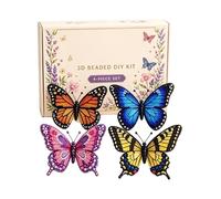 Kit Animales Con Cuentas 3D Set de Arte de Bisutería Fácil y Hecho a Mano