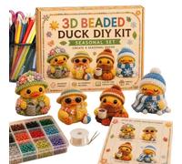 Kit Animales con Cuentas Pato Pequeño para Decoración del Hogar