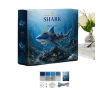 Kit Animales Marinos 3D Con Cuentas - Diversión Creativa Animales Marinos Míticos 3D,Kit Manualidades Cuentas Principiantes,Para Principiantes, Amantes De Manualidades, Niños, Niñas Y Adolescentes