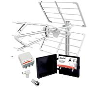 Kit Antena 15 dB 5G NIMO Horizon + Amplificador 40dB + Fuente alimentación + Conexiones