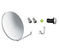 Kit Antena Parabólica GI 60 cm + LNB + Soporte