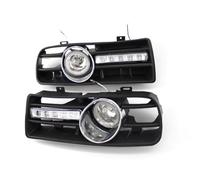 Kit Antiniebla auto Compatible Con VW Para Golf MK4 1997-2006 Parachoques Delantero Luz Antiniebla Parrilla Deportiva Luces Circulación Diurna Con Accesorios Faros Antiniebla DRL
