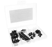 Kit antipolvo para panel frontal y lector de tarjetas (32 piezas), color negro 1 set