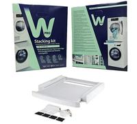 KIT APILABLE PARA LAVADORA Y SECADORA CON ESTANTE EXTRAIBLE 60 x 60 WPRO
