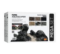 Fluval Aquascaper Kit Negro - Piedras y Grava Natural - Mega
