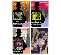 Kit Arsène Lupin e os enigmas + Arsène + Arsène Lupin + 813: Os três