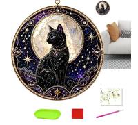 Kit Artístico De Perlas Atrapasol Celestial con Halloween 30 cm