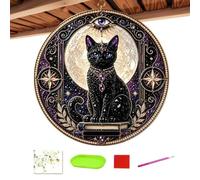 Kit Artístico De Perlas Atrapasol Celestial con Halloween 30 cm