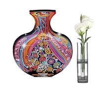 Kit artístico de pintura de diamantes para jarrón de doble cara DIY decoración hogar y oficina