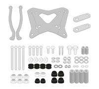 GIVI A9541A Kit enganches para parabrisas, compatible con Seat Mò 125 (22-23), Silence S01 (22)