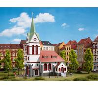 Kit Auhagen HO Gauge De La Iglesia De Un Pueblo Pequeño 11370