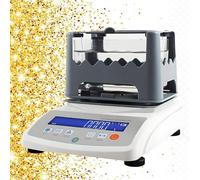 Kit automático de prueba de oro, medidor electrónico de densidad de sólidos, 0,001 g/cm3, densidad de sólidos digital de alta precisión, medición rápida de 10 segundos, medidor de densidad de pureza
