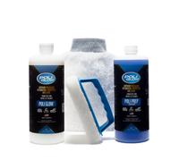 Kit b sico Poli Glow: restaurador completo de fibra de vidrio para barcos, autocaravanas y m s. Todo lo necesario para un barco o autocaravana de