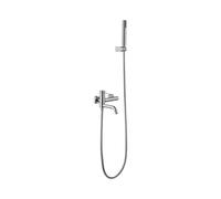 Kit baño/ducha monomando Genova cromo Imex