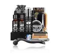 Kit Barba Hombre,Cuidado Barba,Set Completo Con Navaja Afeitar,Cepillo Bar Ba Hombre,Aceite Para Bar Ba,Champú B Arba Hombre,Balsamo B Arba,Peine Para Barbas,Regalo Ideal Para Hombres