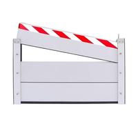 Kit Barrera Anti-Inundaciones L 173cm * H 60cm, De Aluminio, Fácil De Usar, Protección Contra Inundaciones Para Entrada De Puerta De Garage