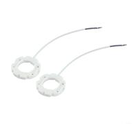 Kit Base GX53 para Iluminación de Armarios y Vitrinas | Cables preinstalados 25cm, para conexión rápida, compatible LED halógeno, uso en armarios vitrinas