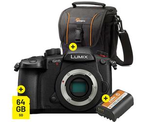 Kit básico con Lumix DC-GH5 II de Panasonic