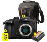 Kit básico con Lumix DC-GH5 II de Panasonic | ✅ 5 años de garantia