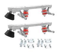 Kit básico de patines - Soporte de doble de aleación de aluminio, placa inferior de repuesto, soporte de patinaje estable de doble , construcción de fundición a presión , compones de