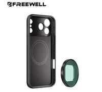 Kit básico Freewell Sherpa con filtro VND y funda para teléfono con montaje de 17 mm, compatible con iPhone 18/17/16/15 Pro y Pro Max. Accesorios para fotografía. iPhone 16 Pro