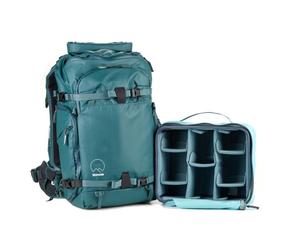 Kit básico Shimoda Action X25 v2 para mujer (unidad central pequeña sin espejo) - Verde azulado