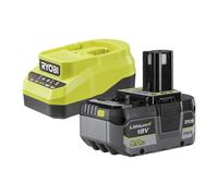 Kit batería 5.0Ah + cargador 2.0Ah 18V ONE+™ Lithium+™ (1x 5.0Ah)