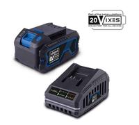 Kit Batería y Cargador Scheppach 20V 4,0Ah Li-ion con Cargador Rápido