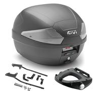 Kit Baul B29NT Givi 29LT + Soportes Yamaha MT-03 2006-2008 Negro